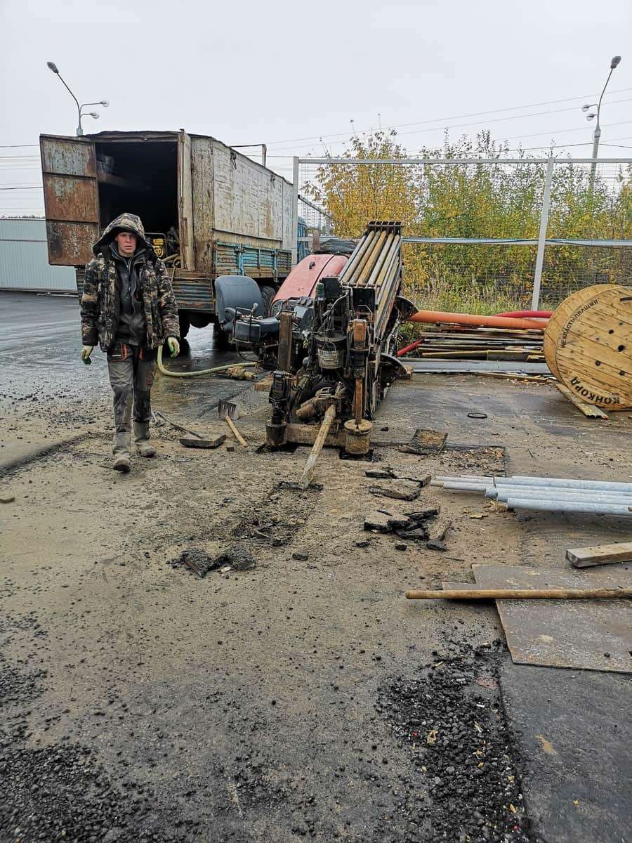 горизонтально направленное бурение, гнб,проколы