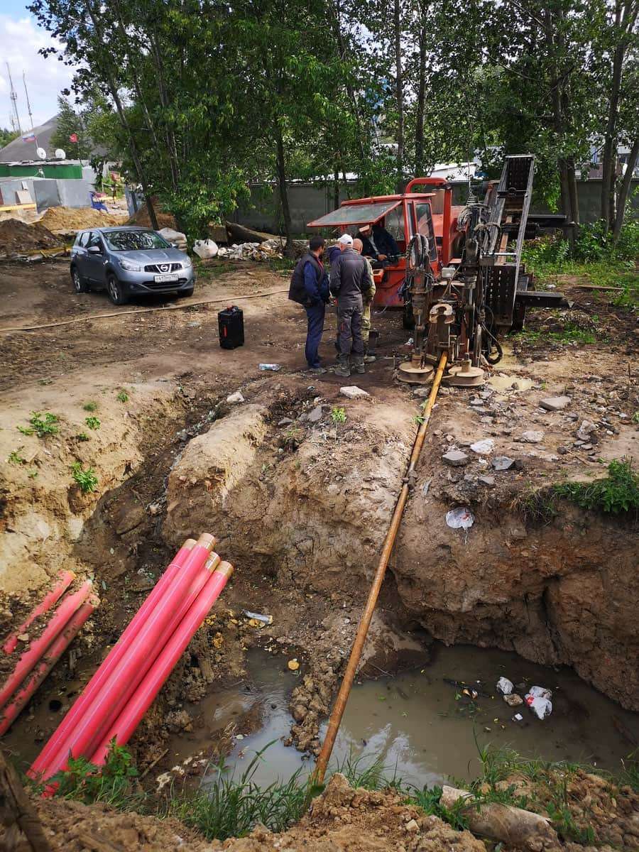 горизонтально направленное бурение, проколы в москве