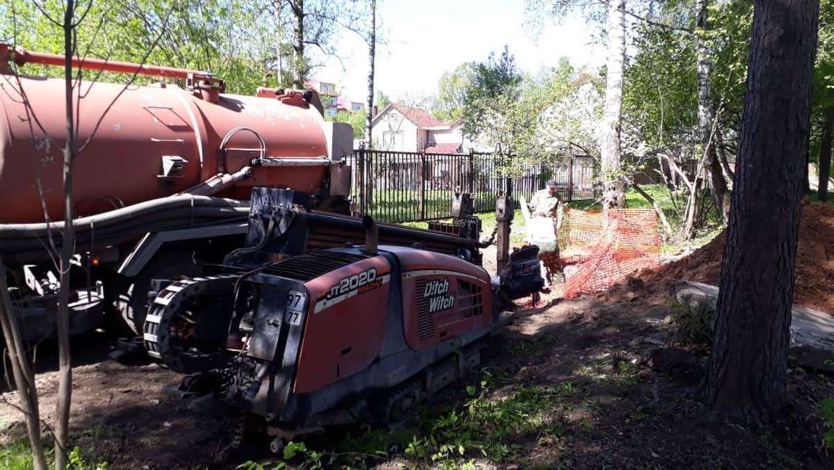 горизонтально направленное бурение, гнб в Москве