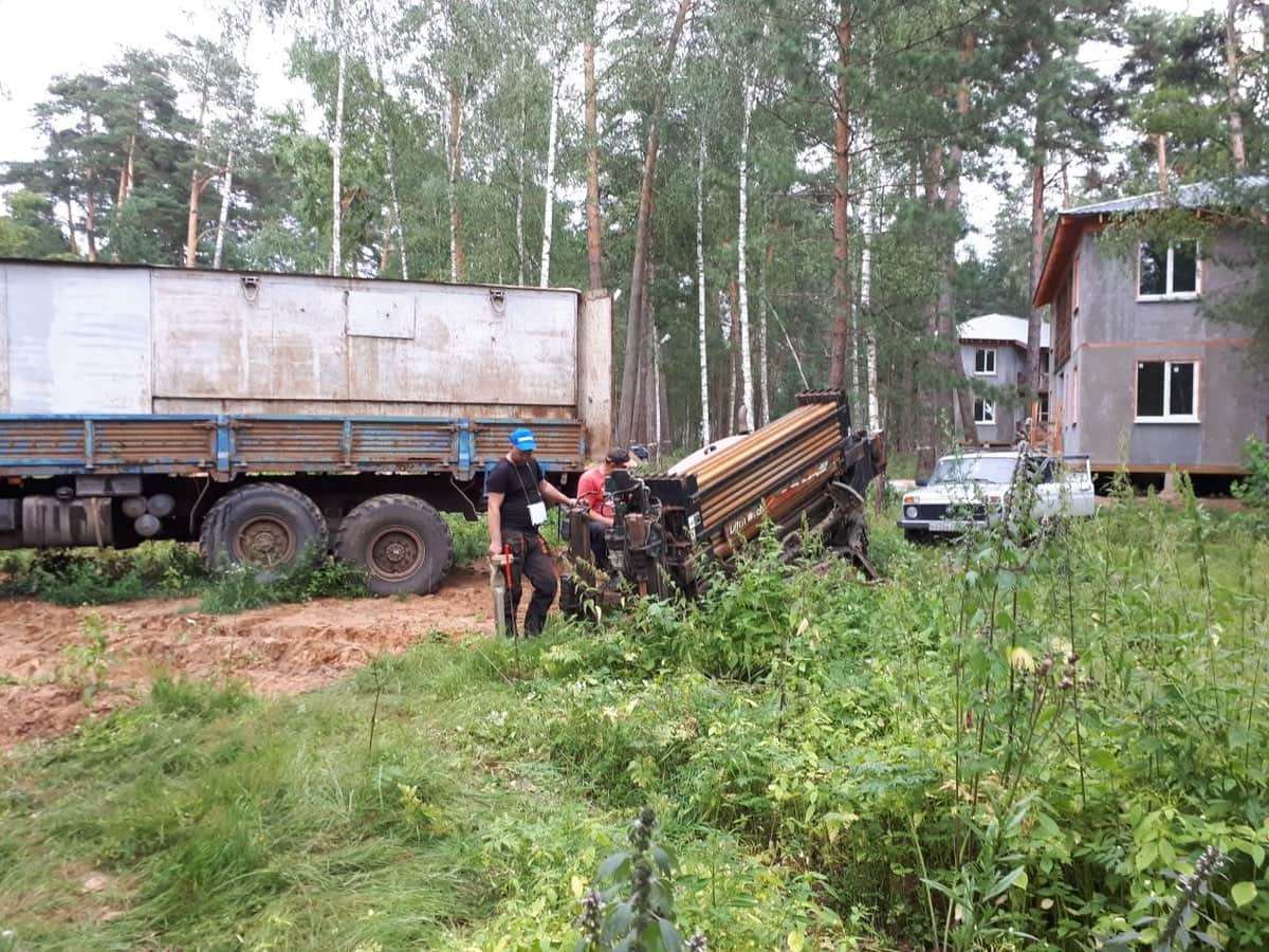 горизонтально направленное бурение, гнб в Москве